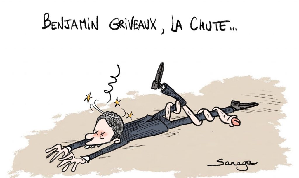 dessin presse humour Benjamin Griveaux image drôle démission député vie politique