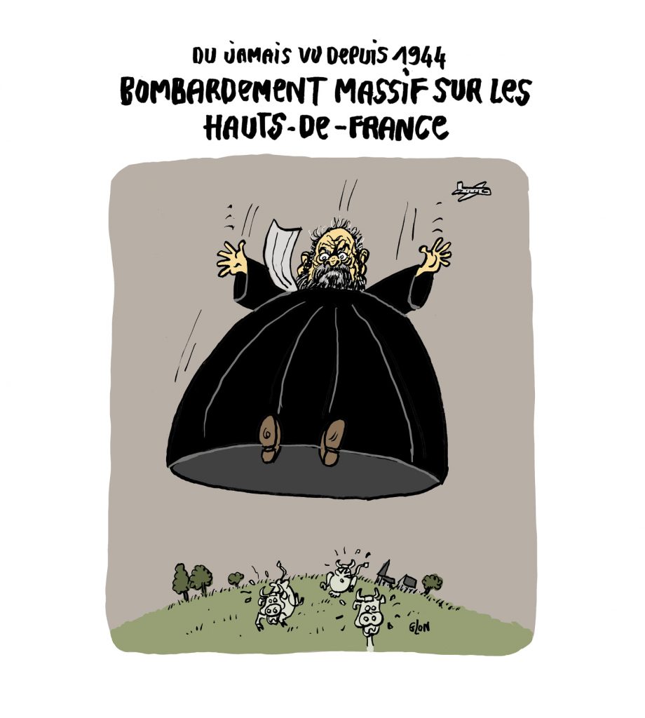 dessin presse humour élections régionales image drôle Éric Dupond-Moretti Hauts-de-France