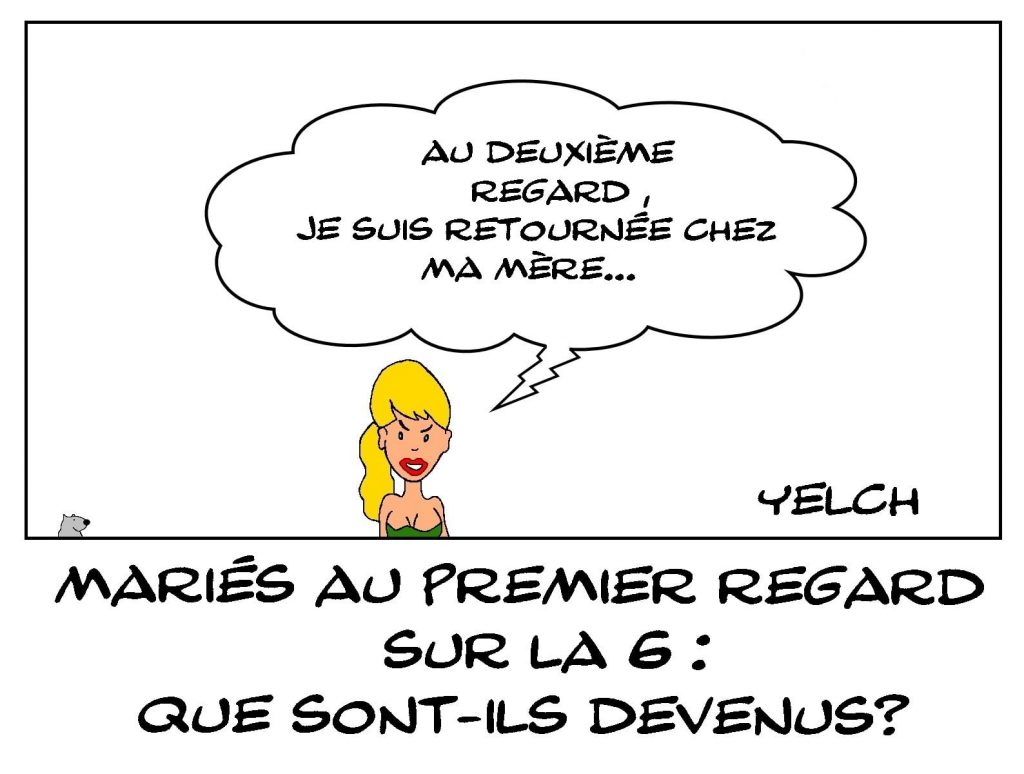 dessins humour mariés au premier regard image drôle devenir candidats