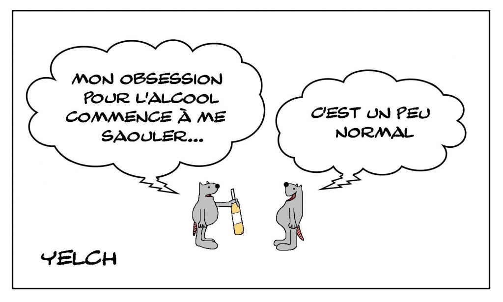 dessins humour alcool alcoolisme image drôle obsession saoulerie