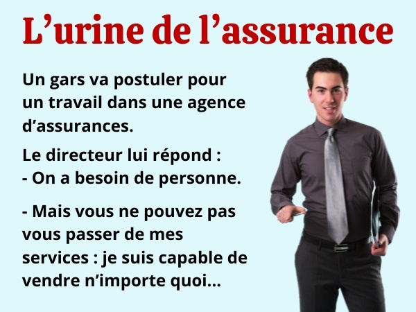 blague assurances, blague assureurs, blague métiers, blague travail, blague contrat, blague police, humour