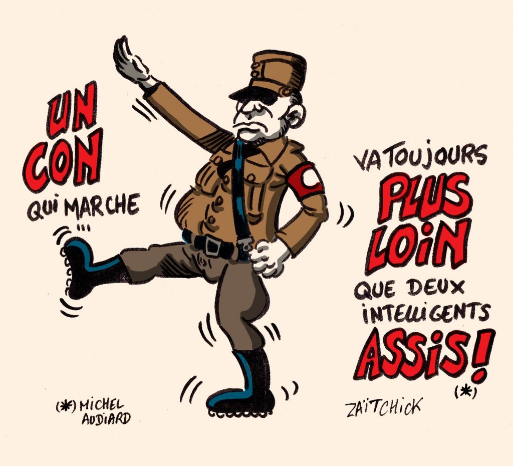 dessins humour abstention con marche intelligents assis image drôle abstention élection présidentielle 2022