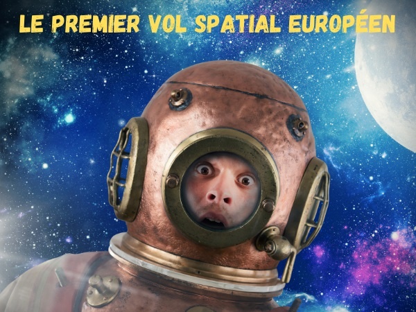 blague vol spatial, blague belge, blague astronaute, blague cochon, blague navette spatiale, blague instructions, humour