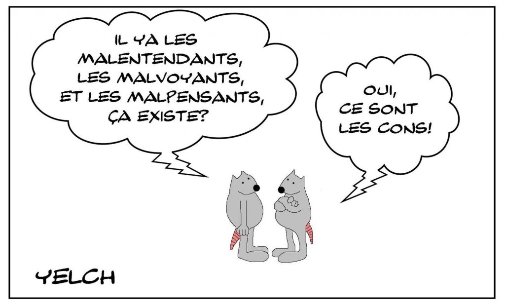 dessins humour malvoyants malentendants image drôle malpensants cons