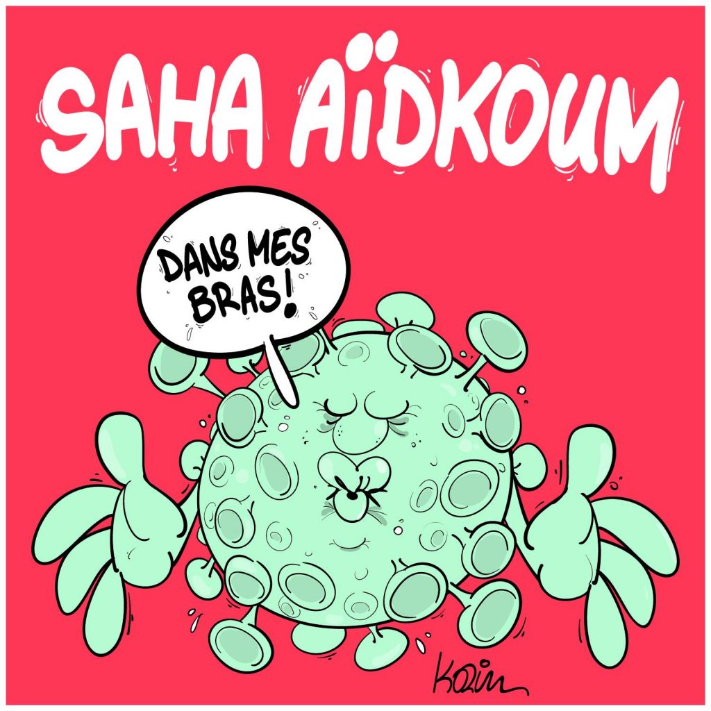 dessin presse humour Algérie coronavirus image drôle Aïd al-Adha Aïd el-Kébir