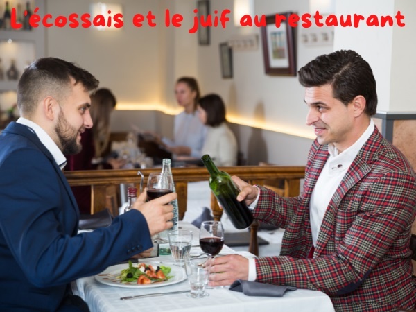 blague écossais, blague juif, blague radins, blague pingres, blague restaurant, blague ventriloque, humour