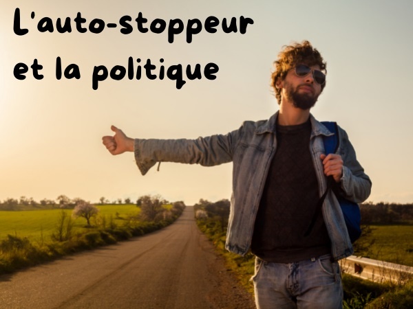 blague politique, blague autostop, blague auto-stoppeur, blague baise, blague conductrice, blague drague, humour