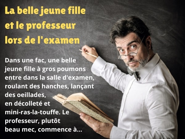 blague beauté, blague examen, blague faculté, blague interrogation, blague rendez-vous, blague professeur, humour