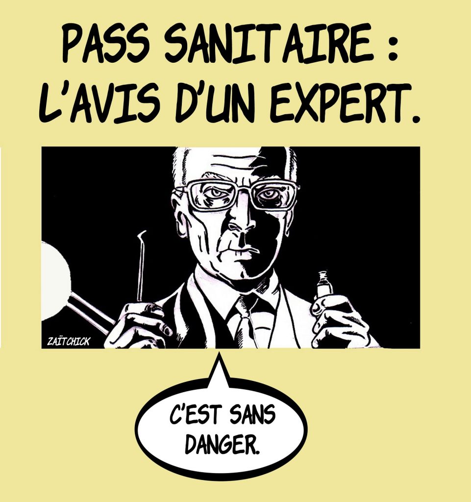 dessins humour coronavirus covid 19 passe sanitaire image drôle avis expert Marathon Man