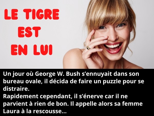 blague George W. Bush, blague président, blague Américain, blague bêtise, blague nourriture, blague jeux, humour