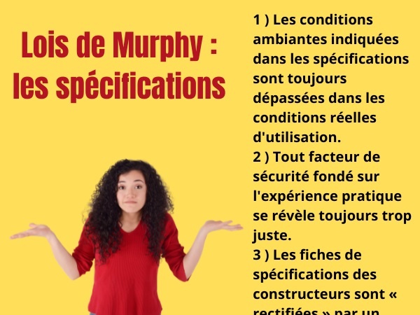 blague Murphy, blague loi de Murphy, blague notices, blague notice d'utilisation, blague spécification, blague industrie, humour