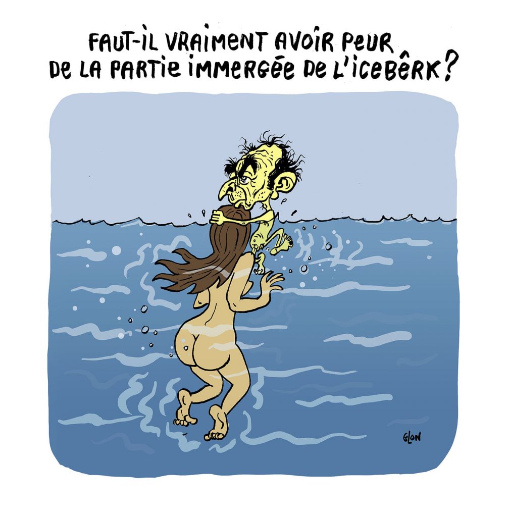 dessin presse humour Éric Zemmour photos volées image drôle Paris Match Sarah Knafo