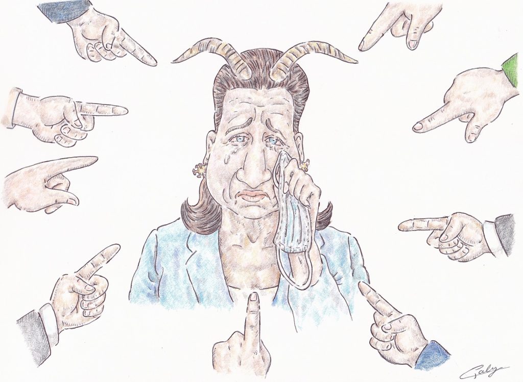 dessin presse humour Agnès Buzyn gestion pandémie image drôle mise en examen