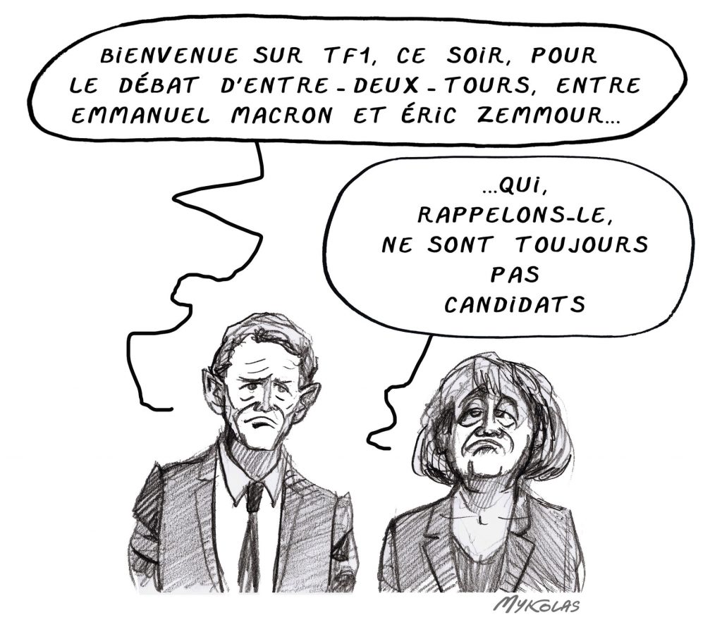 image drôle Emmanuel Macron image drôle Éric Zemmour candidature présidentielle 2022