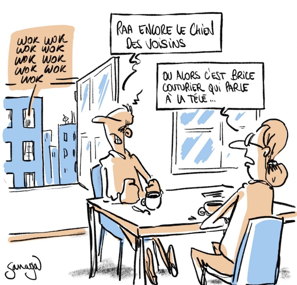 dessin presse humour Brice Couturier image drôle woke wokisme