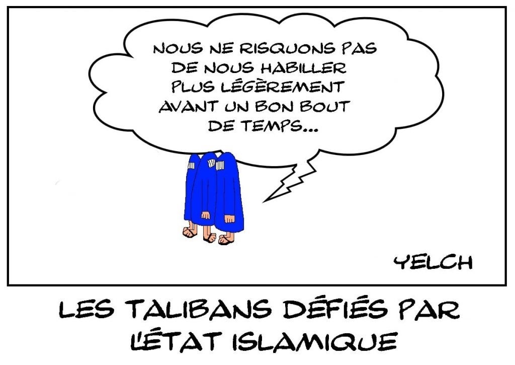 dessins humour Afghanistan Talibans image drôle État Islamique défi