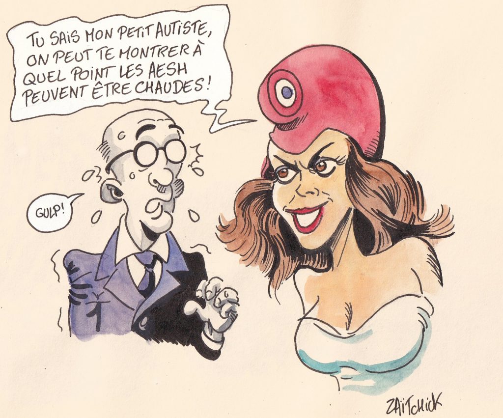 dessin presse humour Jean-Michel Blanquer Marianne image drôle Éducation Nationale