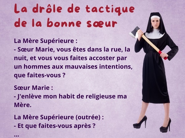 blague viol, blague tentative de viol, blague religieuse, blague pantalon, blague déshabillage, blague fuite, drôle humour