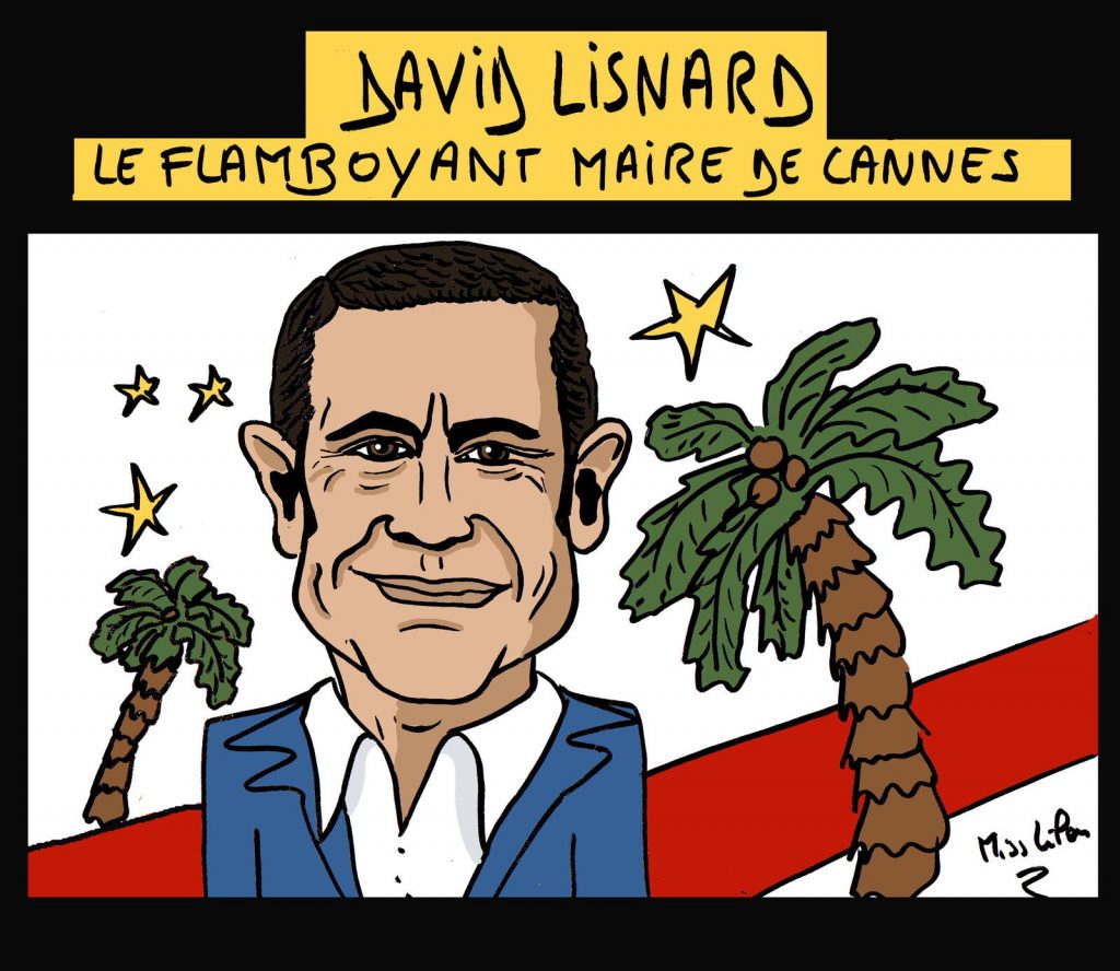 dessin presse humour élection David Lisnard image drôle Association Maire France