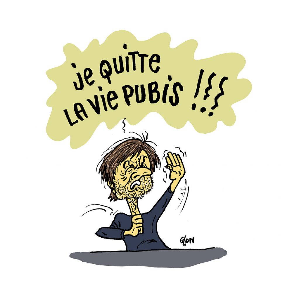 dessin presse humour Nicolas Hulot accusations image drôle agression sexuelle
