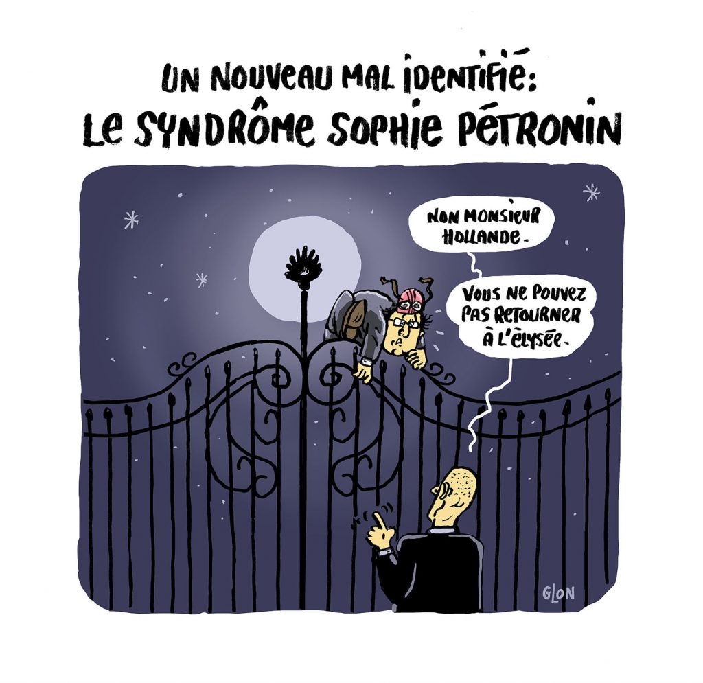 dessin presse humour Sophie Pétronin retour Mali image drôle François Hollande Élysée