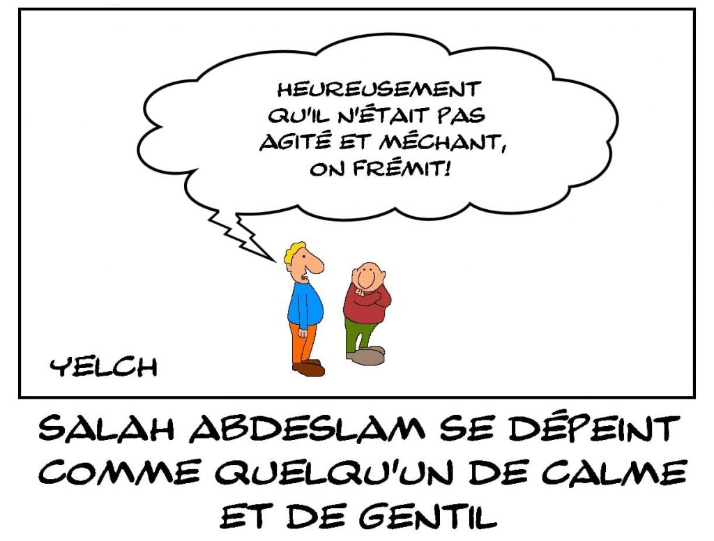 dessins humour alah Abdeslam image drôle calme gentillesse