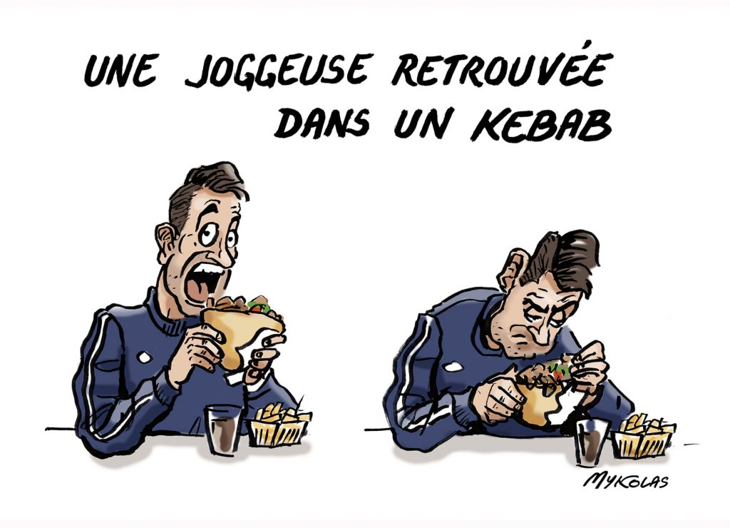 image drôle enlèvement joggeuse image drôle kebab