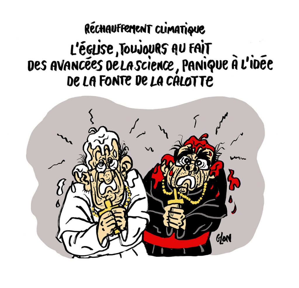 dessin presse humour réchauffement climatique image drôle fonte calotte