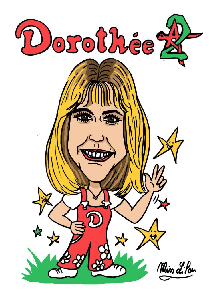 dessin presse humour Dorothée image drôle Récré A2 Club