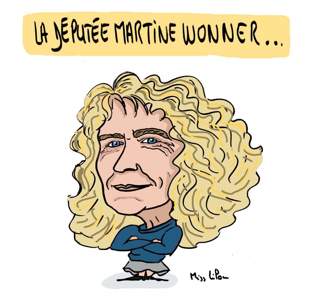 dessin presse humour coronavirus covid-19 image drôle Martine Wonner