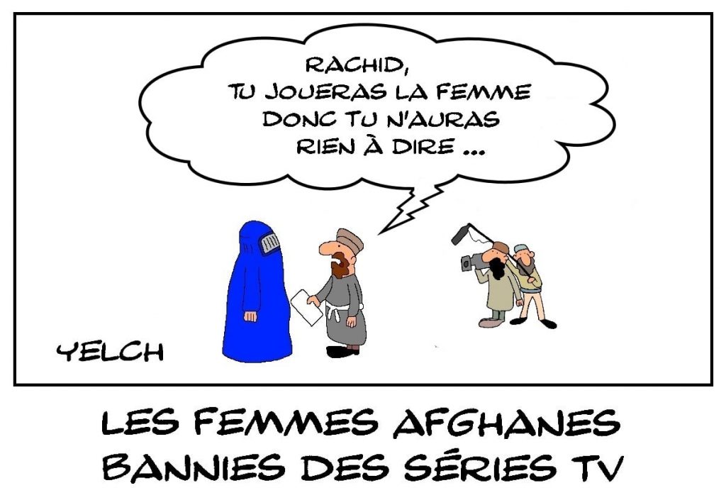 dessins humour Talibans afghanistan image drôle afghanes séries télé