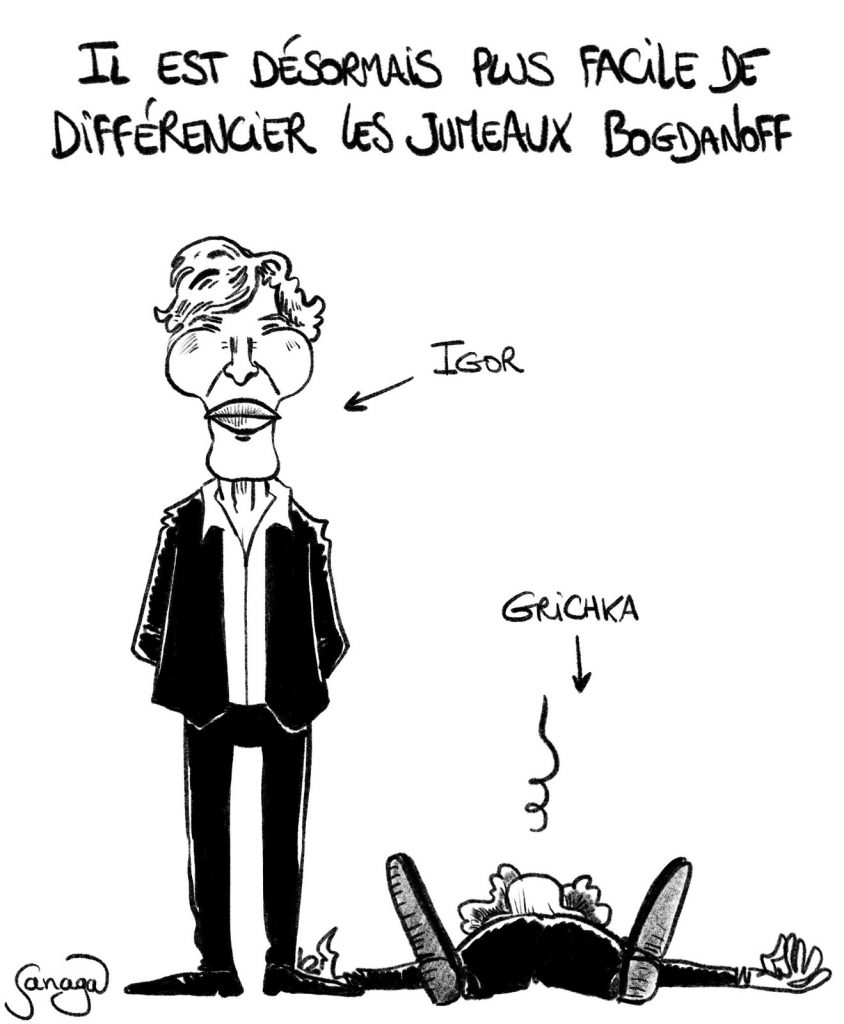 dessin presse humour mort Grichka Bogdanoff image drôle coronavirus covid-19