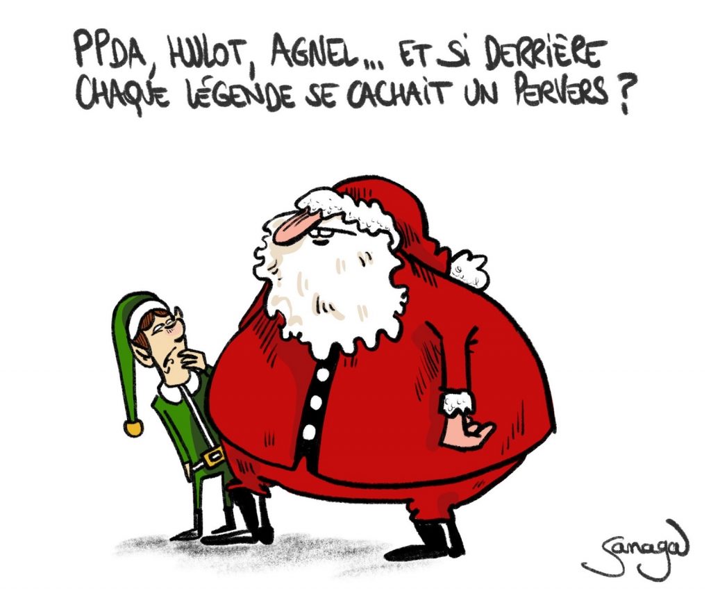 dessin presse humour légende pervers image drôle Yannick Agnel agression sexuelle