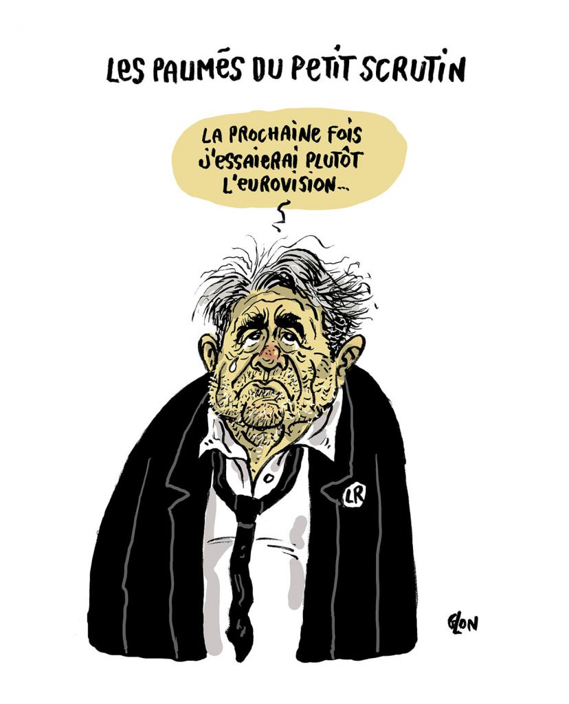 dessin presse humour Xavier Bertrand image drôle primaire droite présidentielle 2022