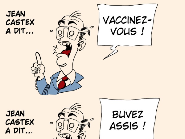 dessin presse humour Jacques a dit image drôle Jean Castex présidentielle 2022