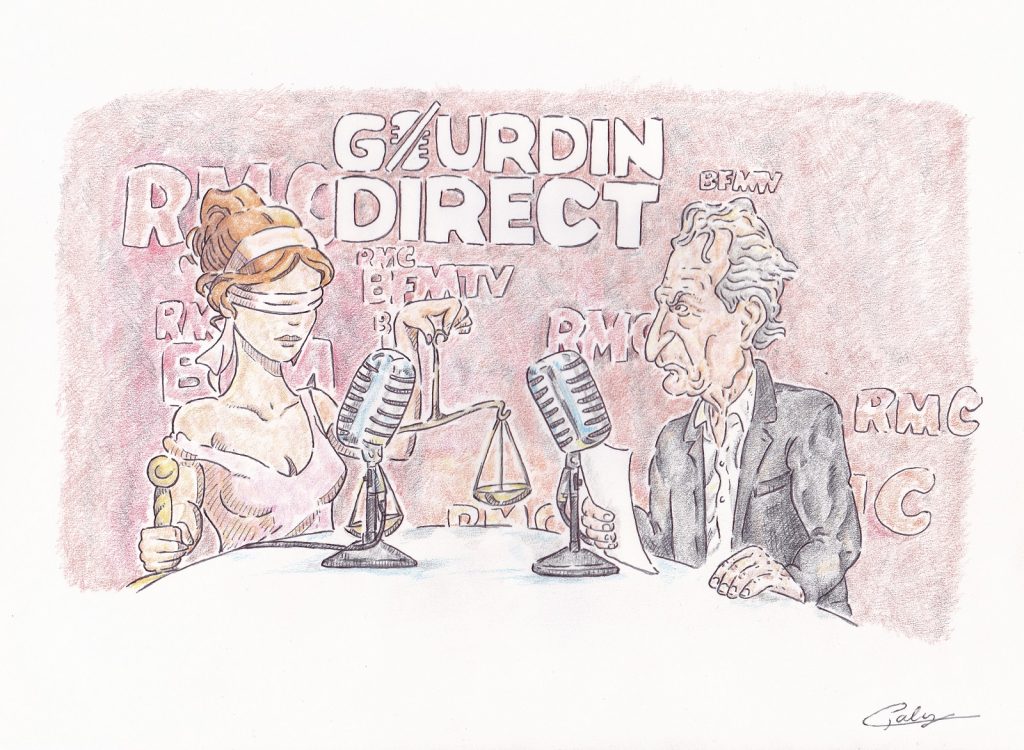dessin presse humour Jean-Jacques Bourdin image drôle accusation agression sexuelle