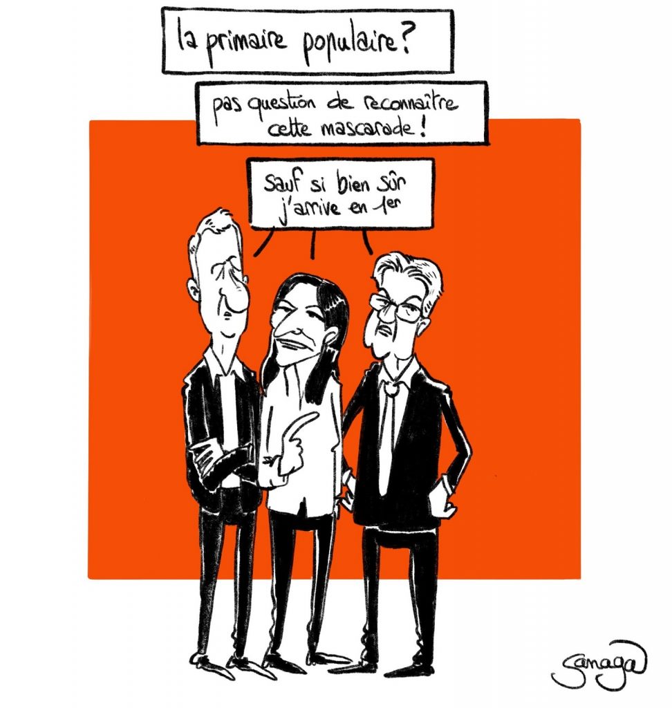 dessin presse humour présidentielle 2022 image drôle primaire populaire