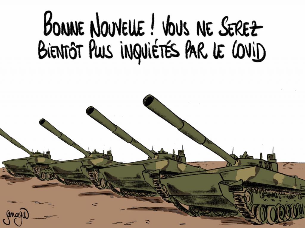 dessin presse humour coronavirus inquiétude image drôle guerre Ukraine