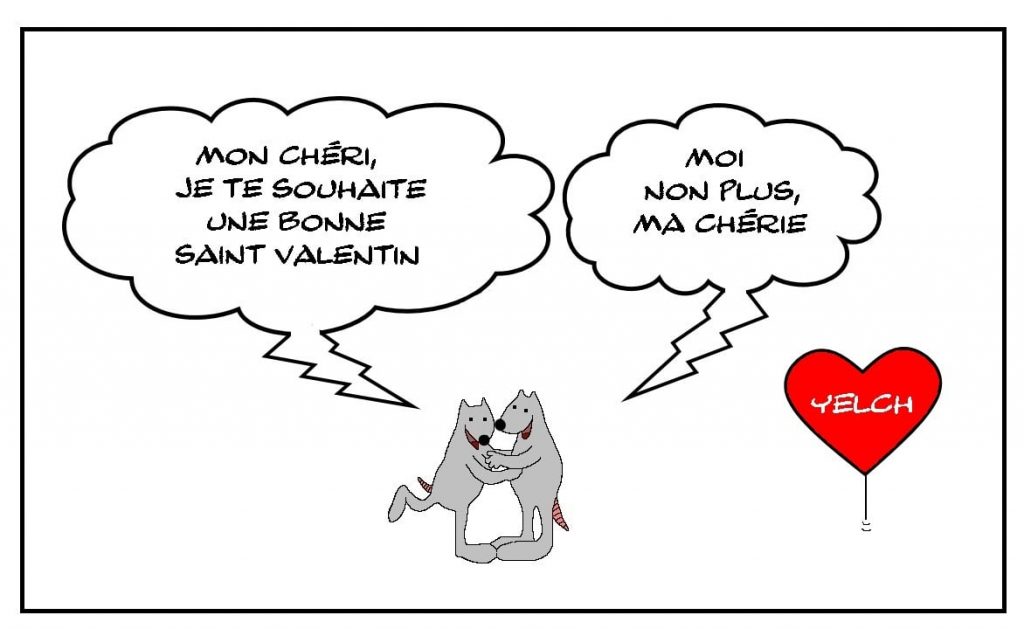 dessins humour saint valentin image drôle fête des amoureux