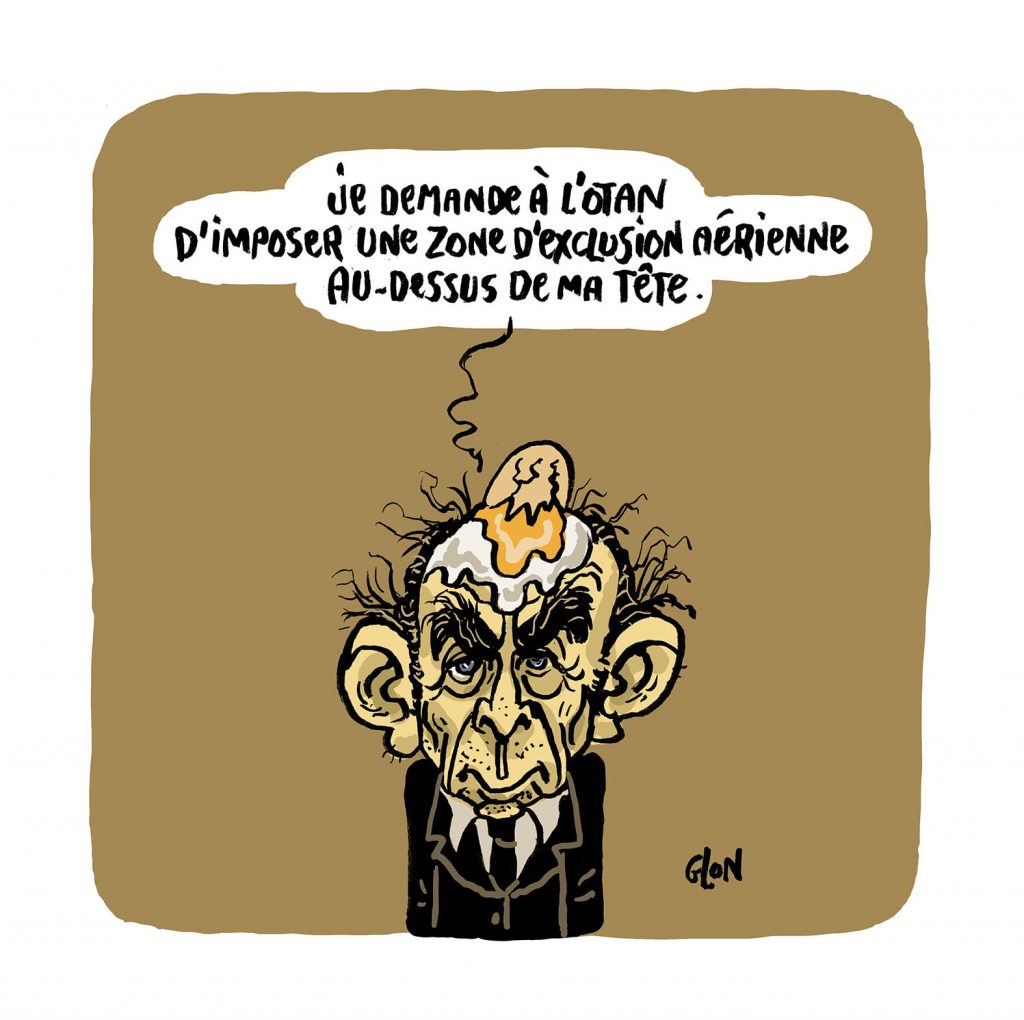 dessin presse humour présidentielle 2022 Éric Zemmour image drôle œuf Moissac