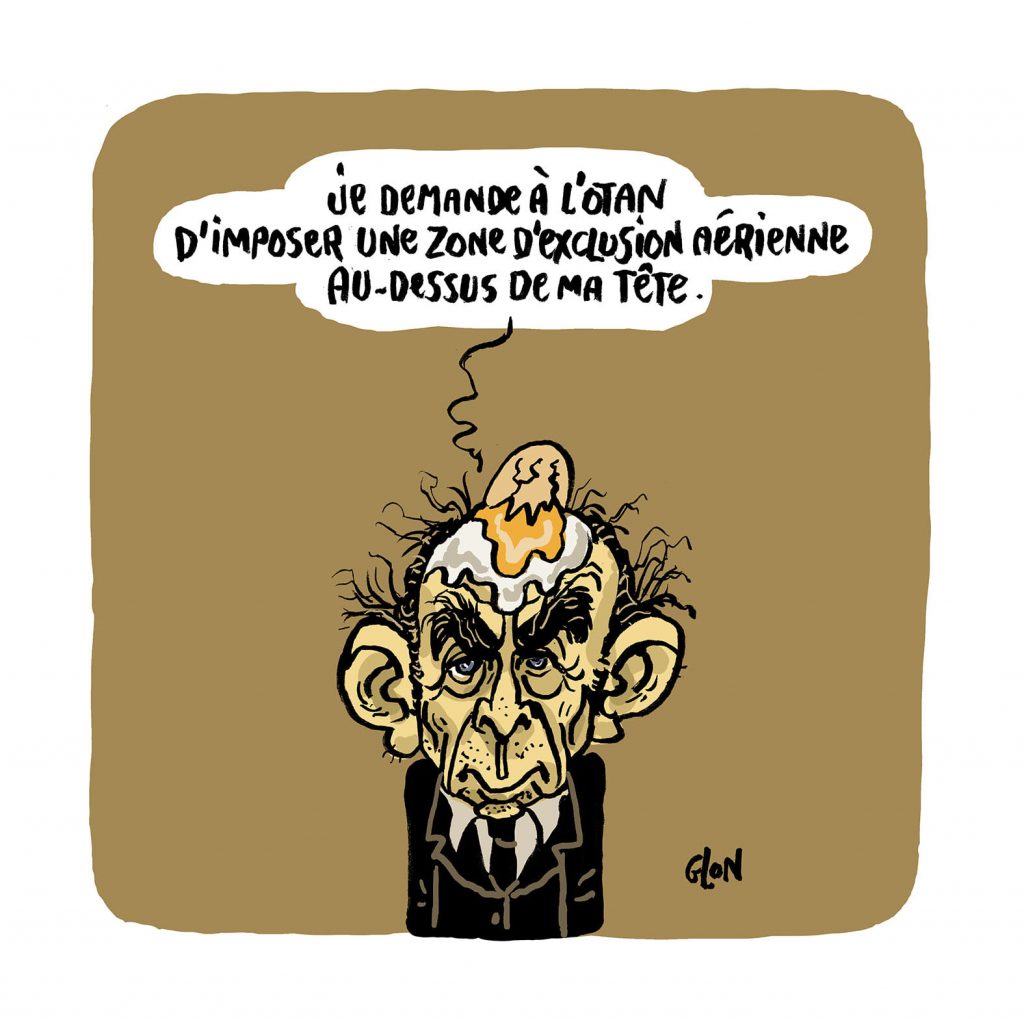 dessin presse humour présidentielle 2022 Éric Zemmour image drôle œuf Moissac