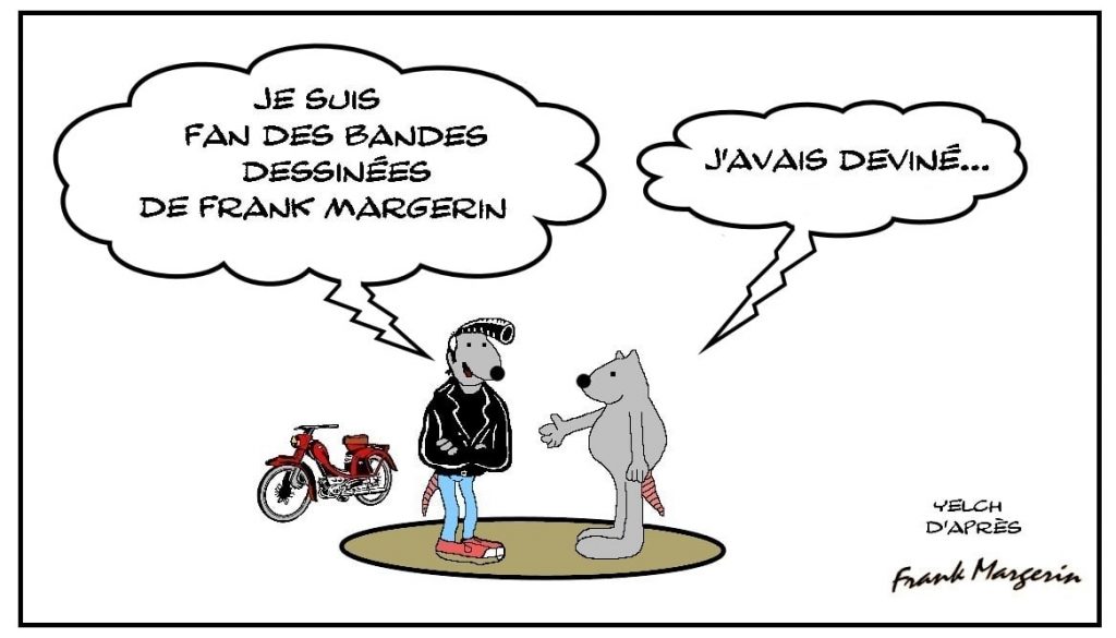 dessins humour Frank Margerin image drôle bande dessinée Lucien