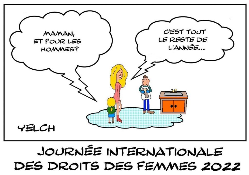 dessins humour journée internationale image drôle droits femmes 8 mars