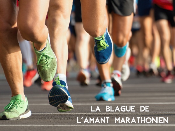 blague sports, blague courses, blague femmes, blague marathon, blague nudité, blague préservatif, humour drôle