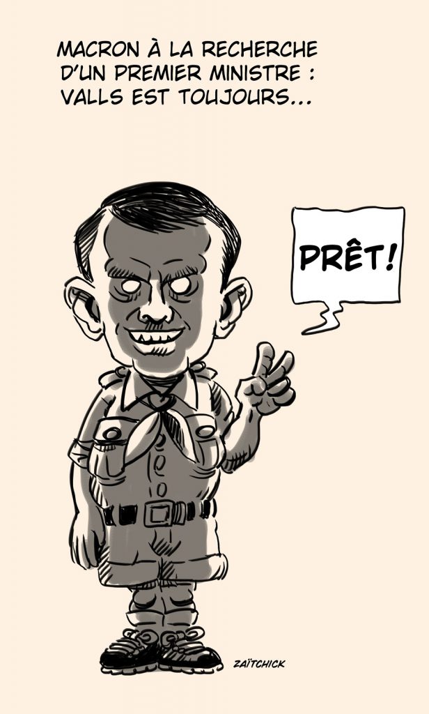 dessin presse humour Manuel Valls image drôle premier ministre