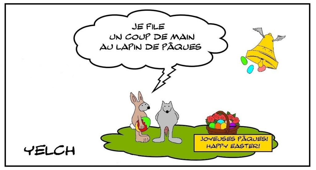 dessins humour Joyeuses Pâques œufs image drôle Lapin de Pâques