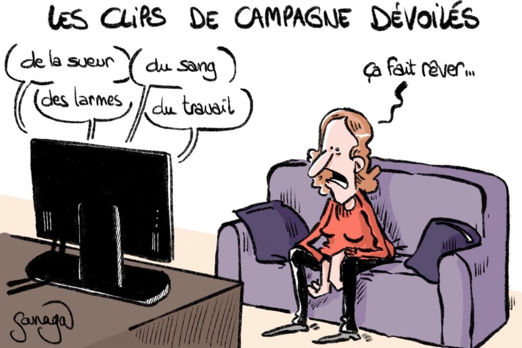 dessin presse humour présidentielle 2022 image drôle clip campagne