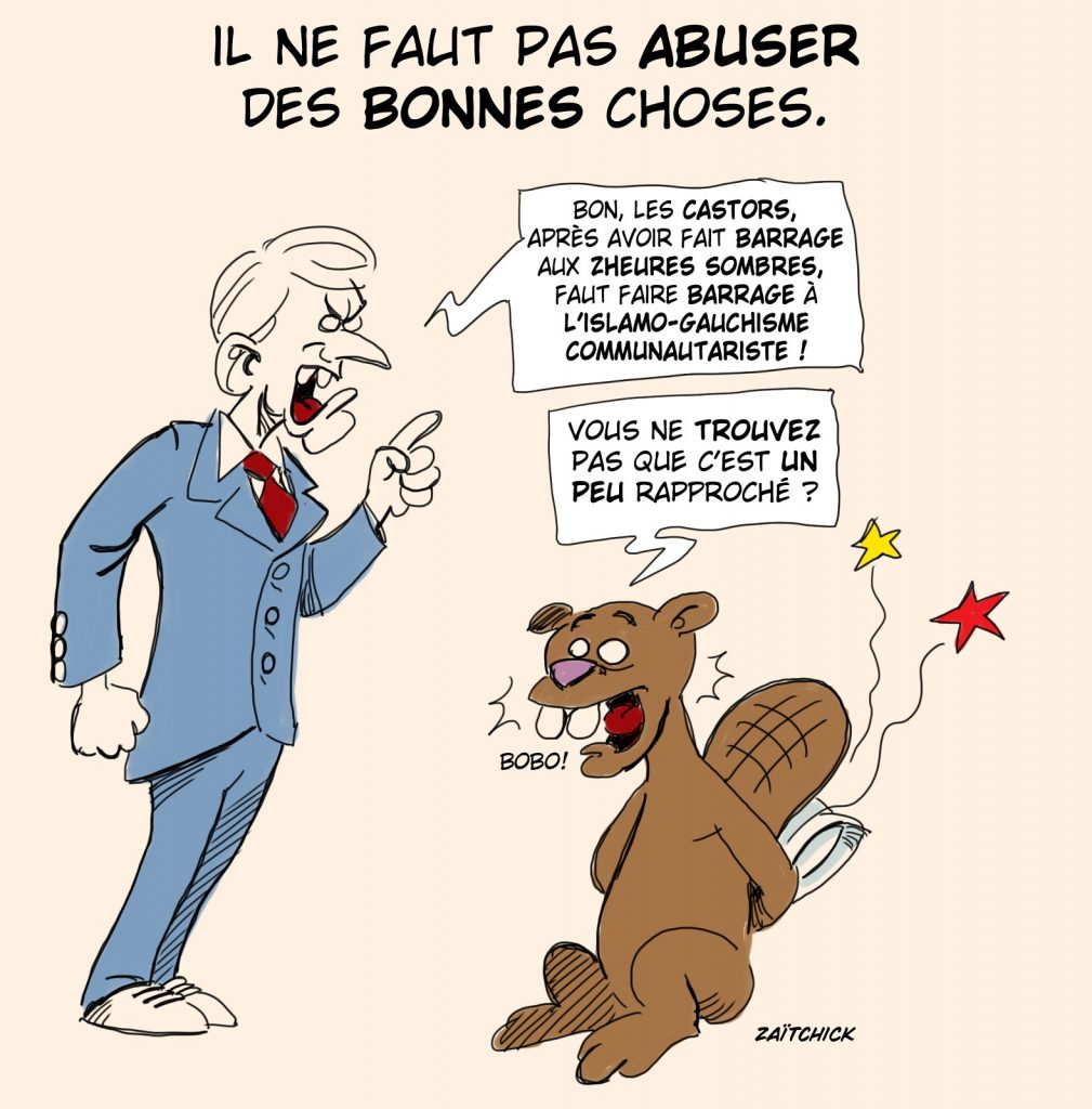 dessin presse humour Emmanuel Macron image drôle vote barrage législatives
