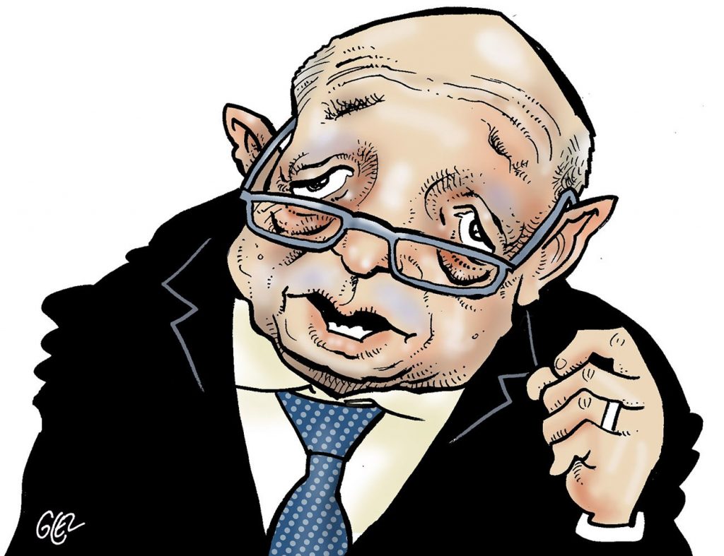 dessin presse humour Jean-Yves Le Drian image drôle ministre sortant