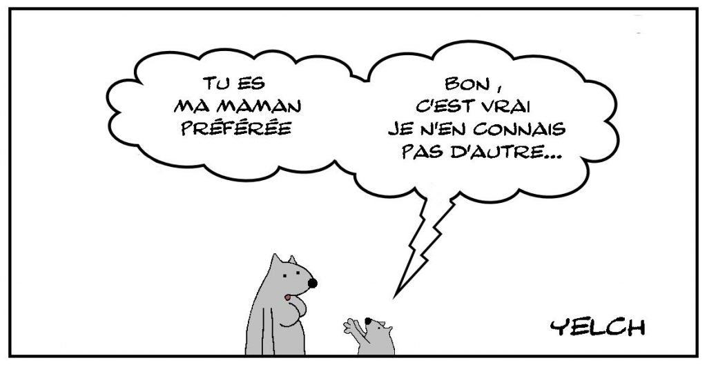 dessins humour fête des mères image drôle enfant maman